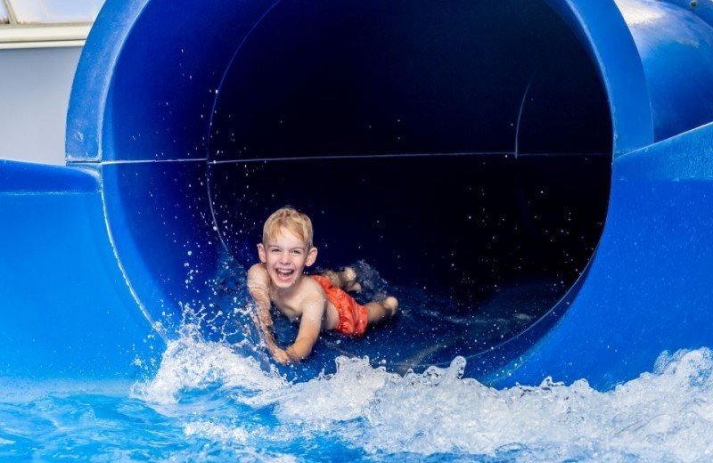 Swimming and play park