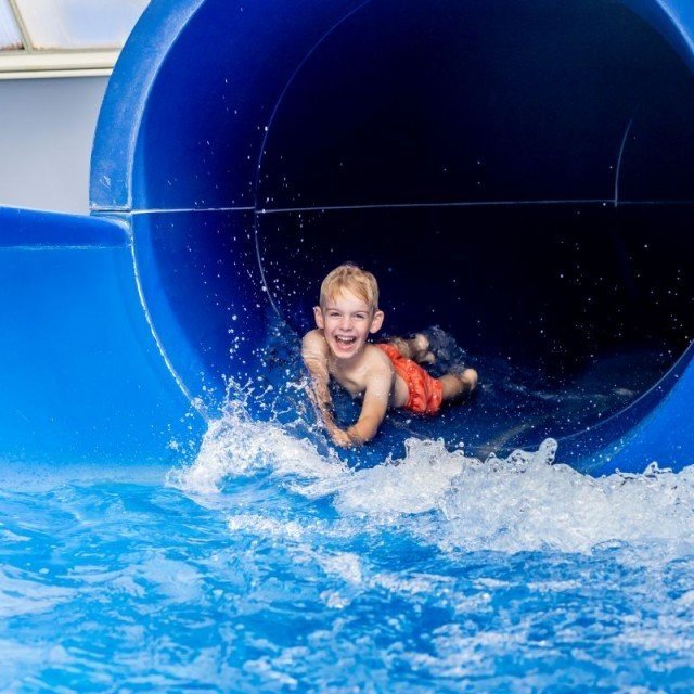 Swimming and play park