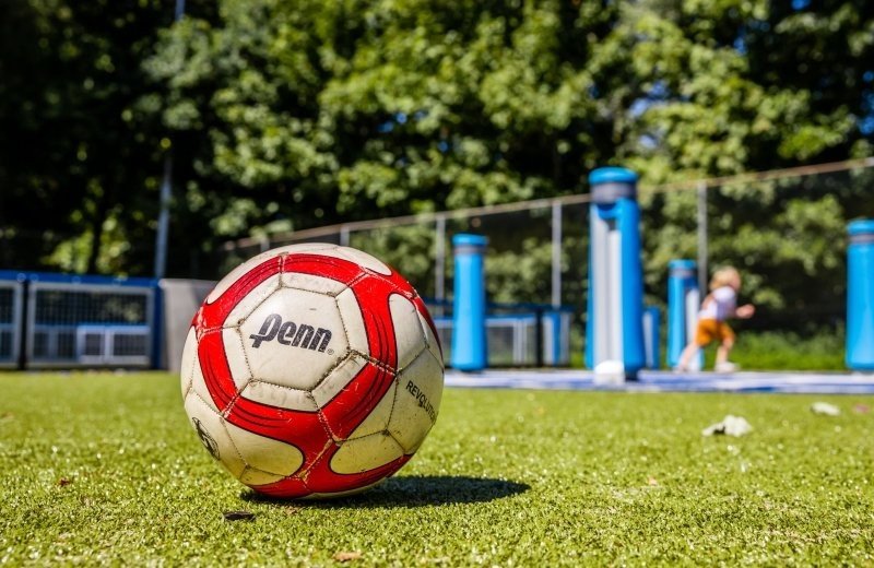 Football pitch & Basketball court